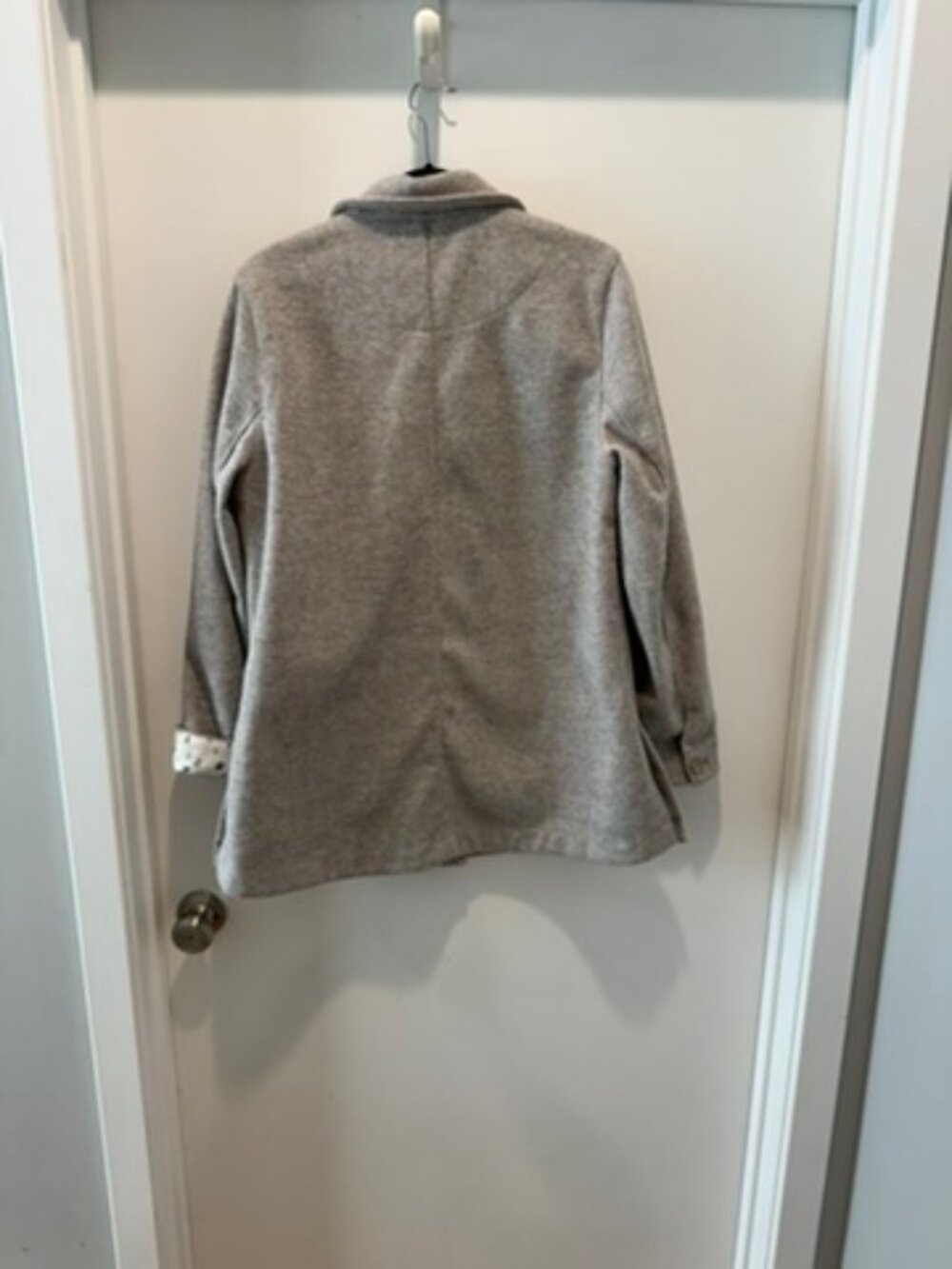 Anthropologie Pilcro Gray Wool Oversized Blazer Size L - Picture 6 of 6